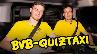 BVB Quiztaxi in Bad Ragaz  Part 1 w/ Reus/Dahoud, Hummels/Götze & more!