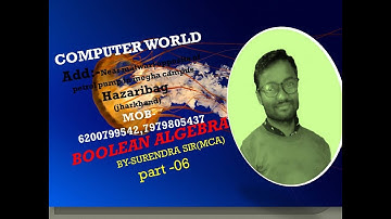 part-06 NOR, NAND, XOR, XNOR Gates and logic circuit by surendra sir