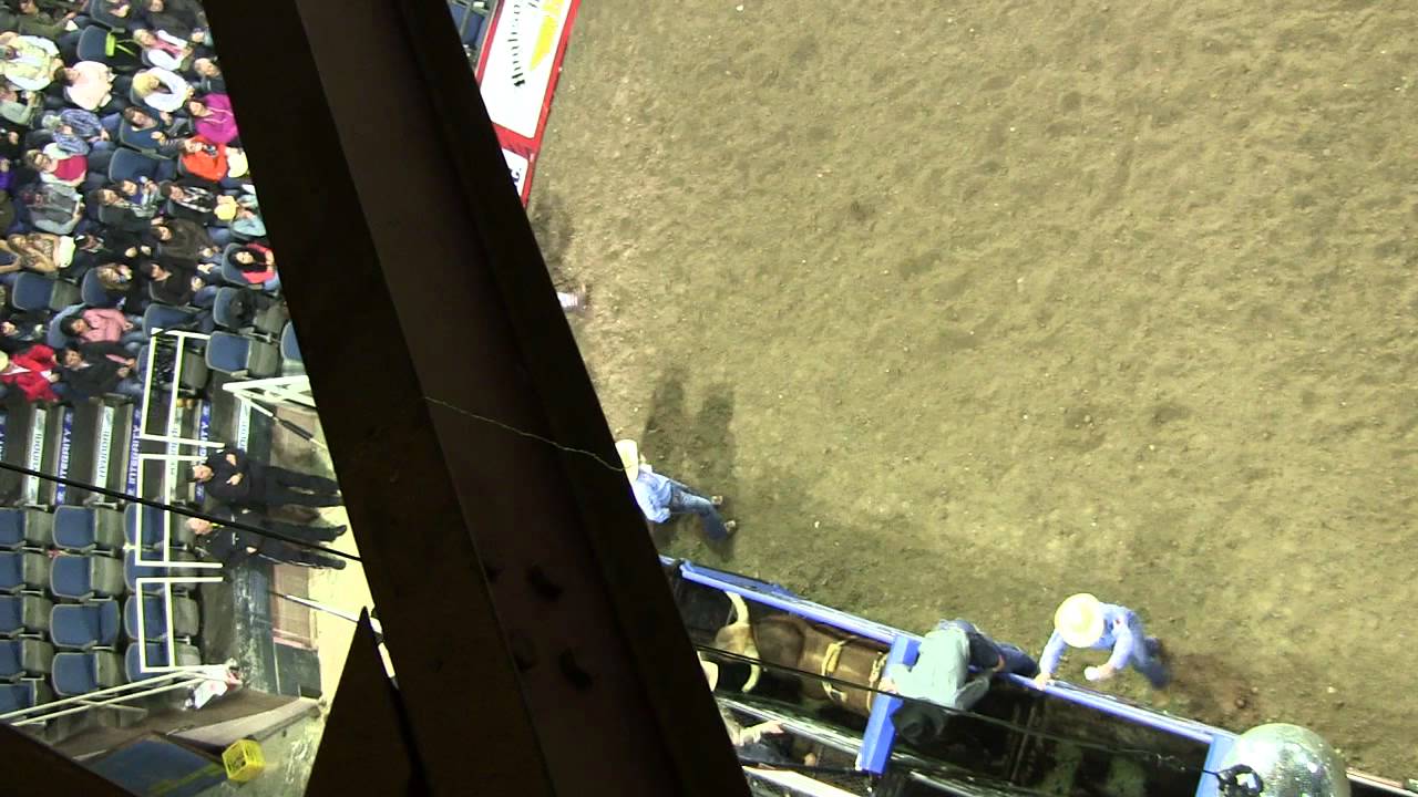Top Angle: Zane Lambert scores 90 on Vold's 407 Big Valley Black. Lethbridge, AB PBR Canada '13