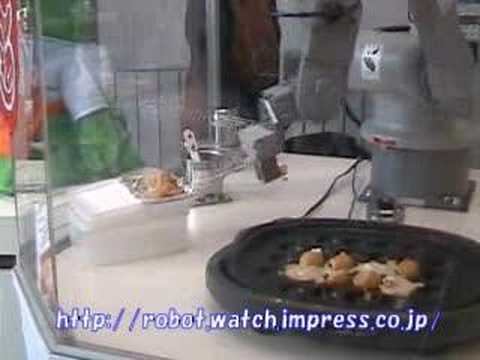 Robot Cooks Octopus Balls