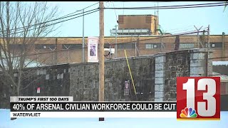 Watervliet Arsenal could see layoffs to due to federal cuts