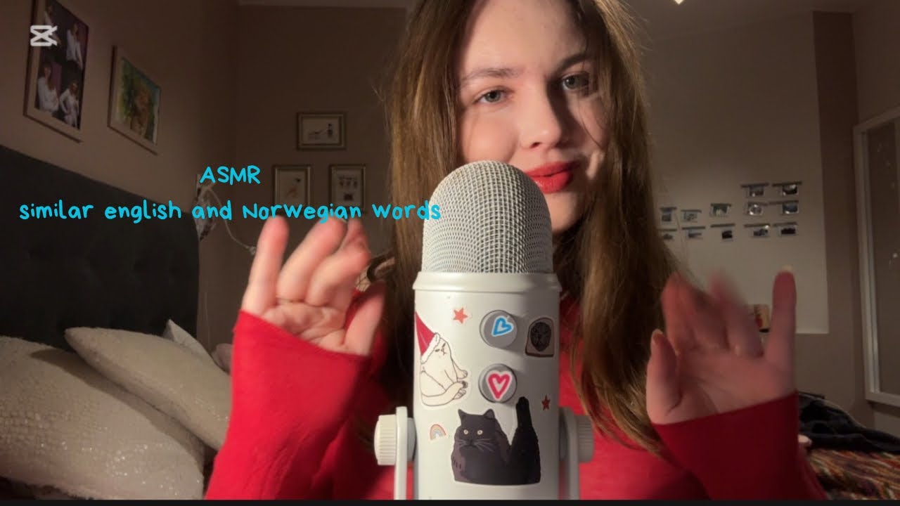 ASMR — слова, которые звучат одинаково на английском и норвежском языках.