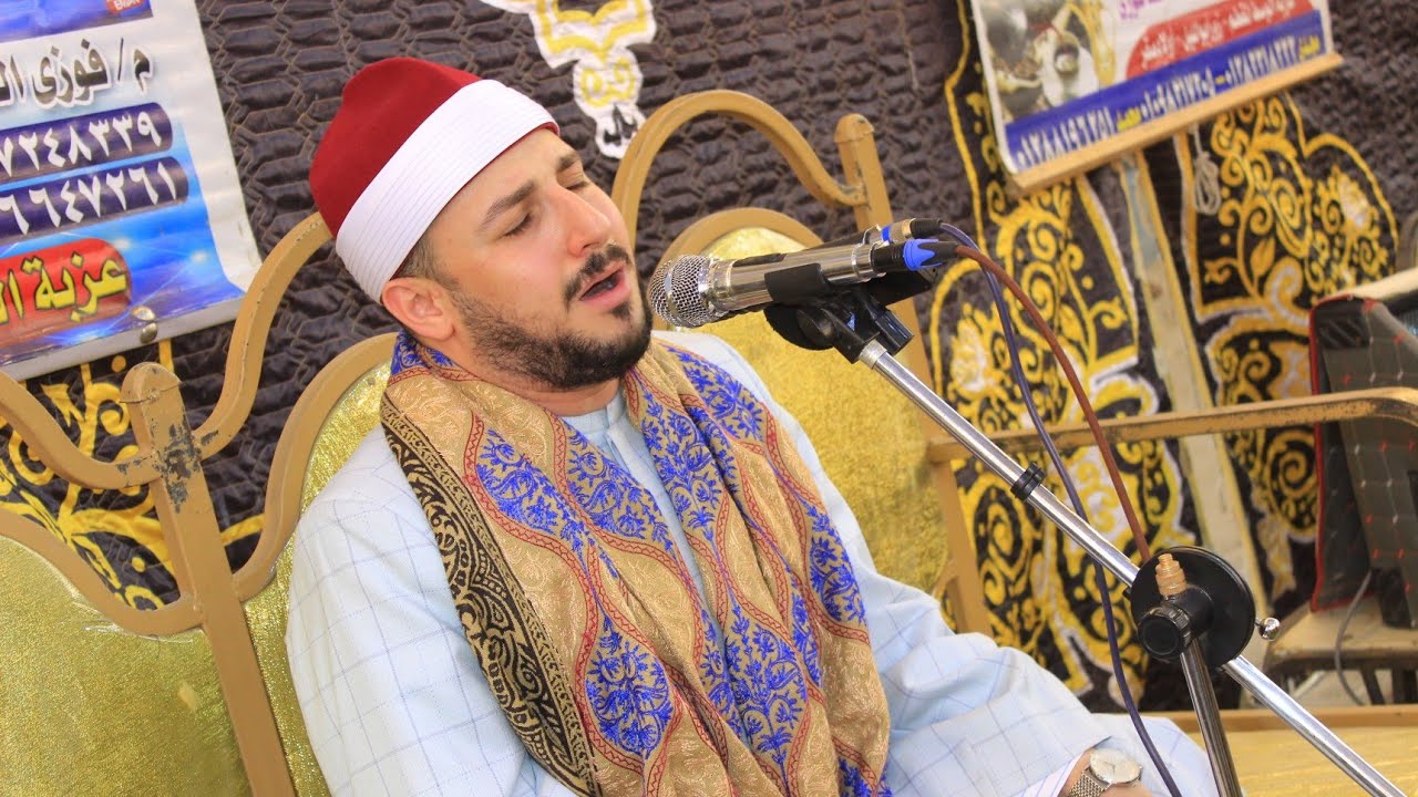 الشيخ محمد سليمان شهاب ربع المغرب  عزاء الحاج اسماعيل السعداوي  العزبة الكبيرة  أولاد صقر  شرقية