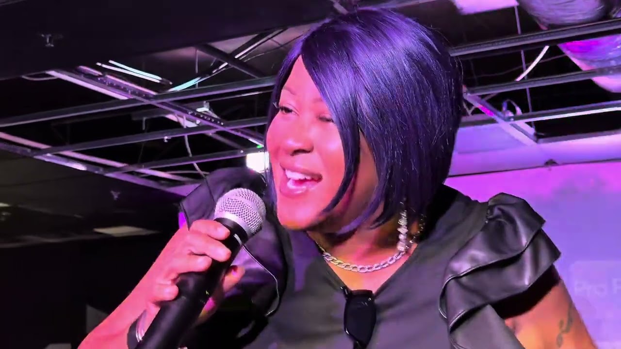 Ladie B performs Just Wanna Dance at The Saintuary Christian Night Club