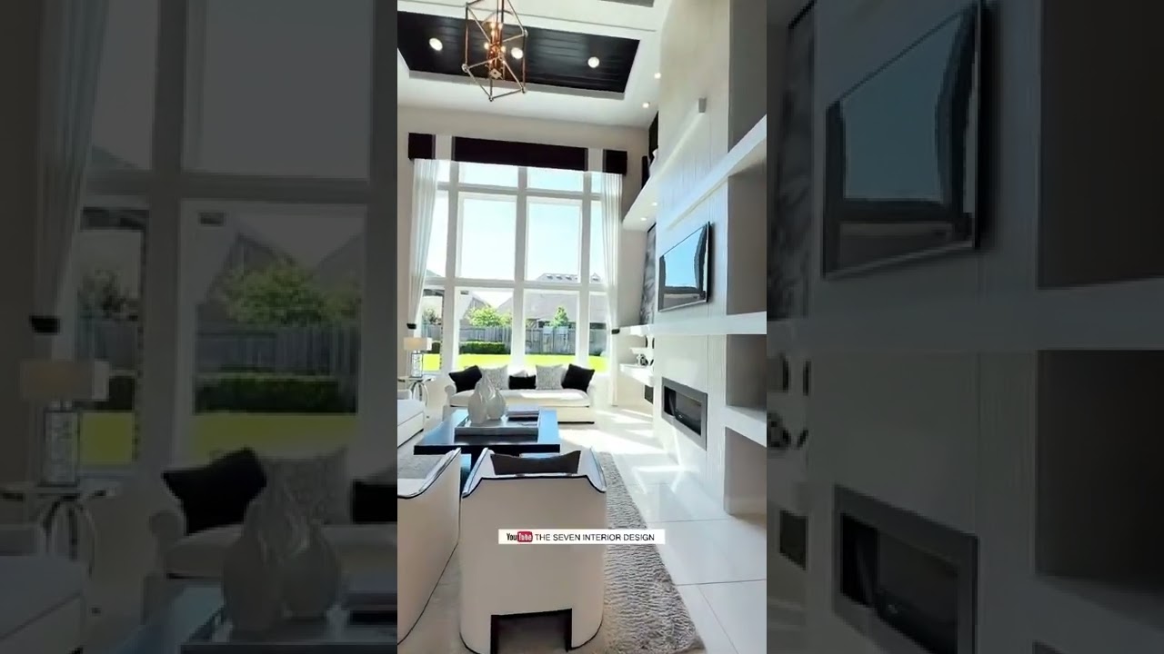 Real-life case of modern villa decoration/villa/master bedroom/duplex building//jump floor