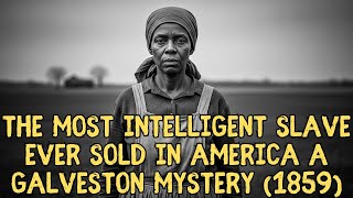 The Most Intelligent Slave Ever Sold in America | A Galveston Mystery (1859)