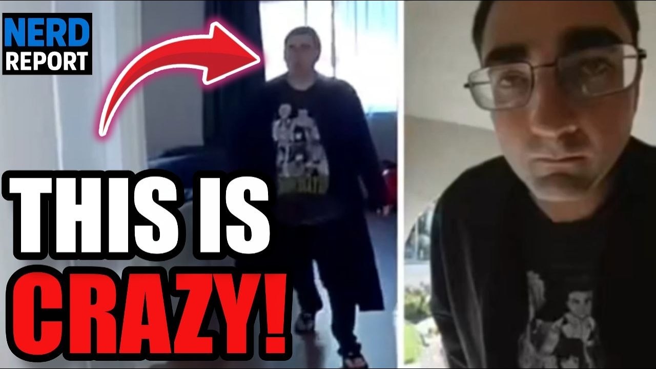 Terrifying Break-In: Suspect Says He’s ‘Harry Dresden’ in Viral Doorbell Video!