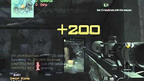 TRIPLE HEADSHOT QUAD FEED!!! MW3
