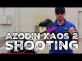 Azodin kaos 2 shooting semi automatic at pro edge paintball