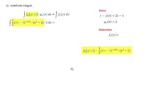 17c. Problems. Integration Review