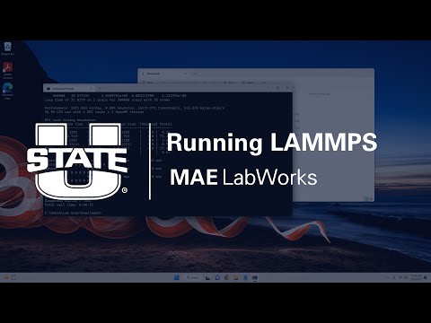 Running LAMMPS Simulations