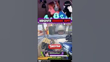 Hideouts banning this dude??