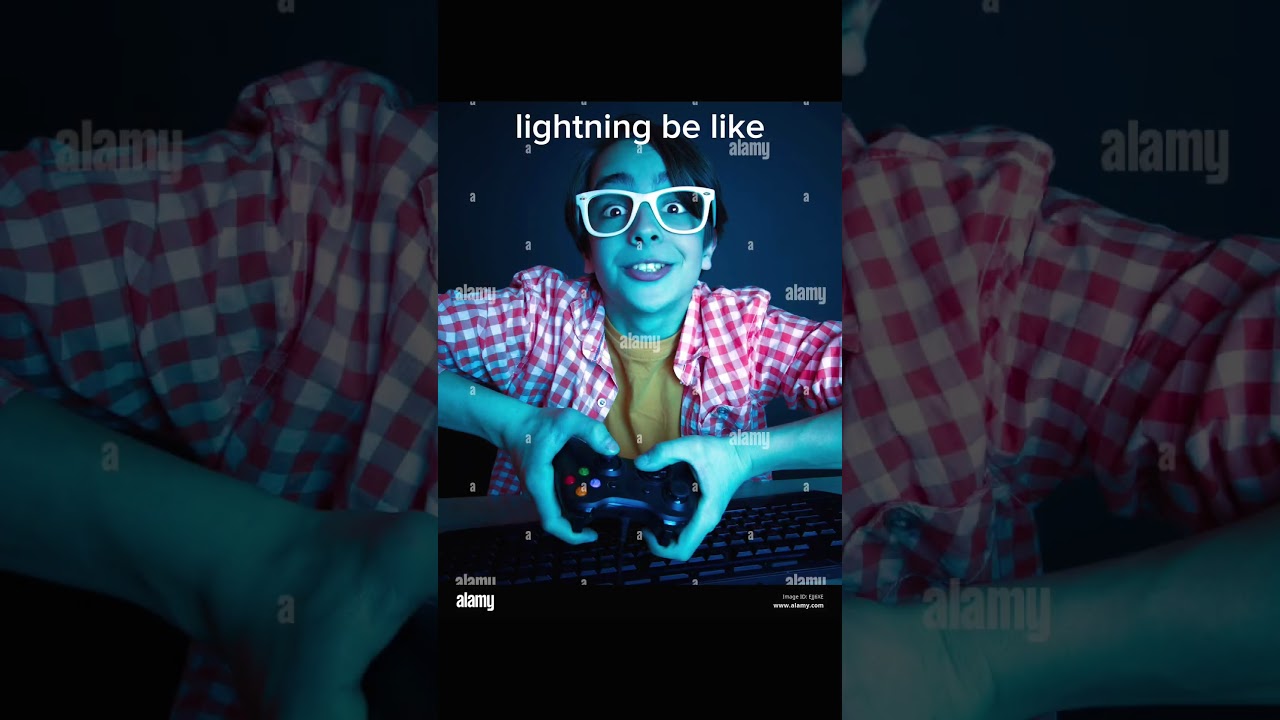 i was lightning before the thunder 