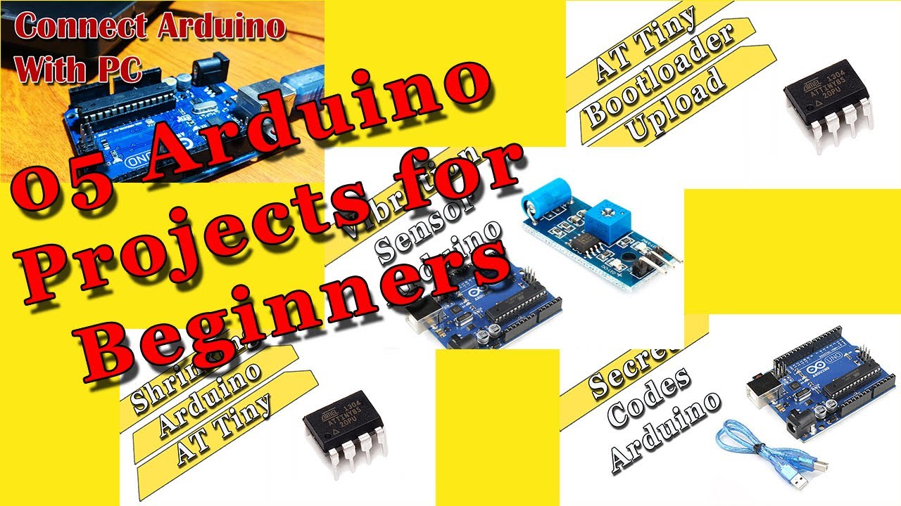 05 projects for Arduino Beginners - YouTube