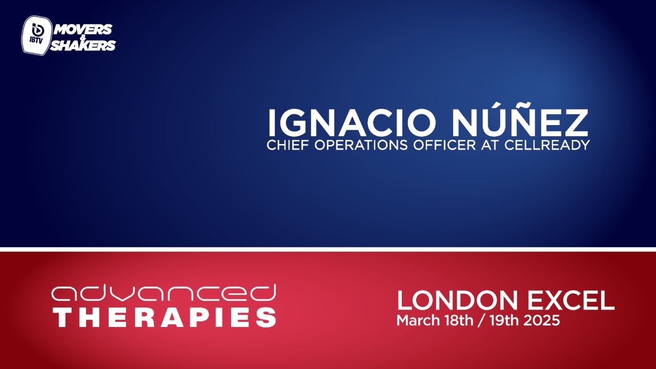 Ignacio Núñez - COO at CellReady talks to IBTV at Terrapinn's Advanced Therapies 2025