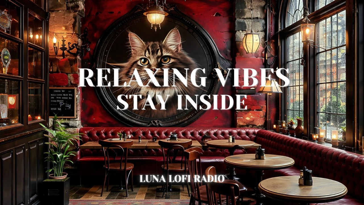 Rainy Café Lofi 🐾 Cozy Study Beats 2026