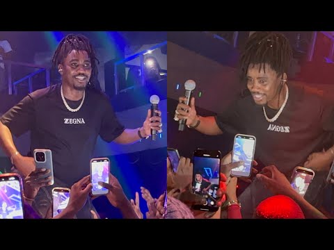 Soirée au Vogue, Wally Seck fête les 10ans de Vogue explose la soirée et souffle le gâteau en pleine