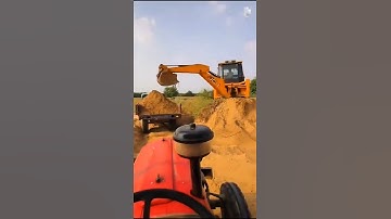 tractor loading 3dx JCB #dkgcomedy #automobile #tractorvideo #ai #jcbvideo #youtubeshorts #shorts