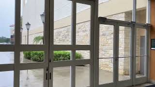 Epic Fail on 2006 Tall Stanley Automatic Sliding Door 06 Stanley Automatic Door at Wsp in Tampa FL 