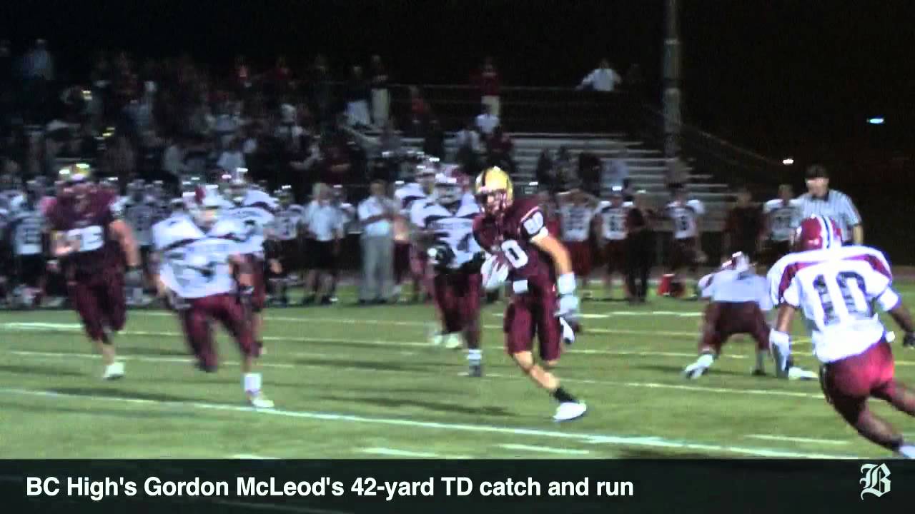 BC High routs Brockton in high school football opener