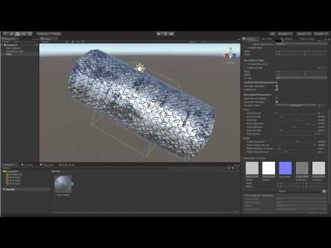 2K Realistic Rusty Metal Substance - Unity 3D - Alessio Regalbuto