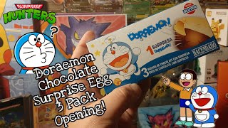 New Doraemon Chocolate Surprise Egg Opening Purchase From Spain Part 3