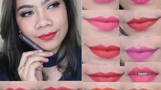 Lindor Colorfix Lipstick Review   Swatches | Jihan Putri