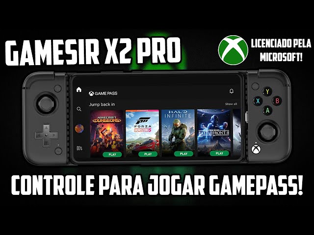 GameSir X2 Pro é um controle incrível pra jogar Game Pass e emuladores no  celular e até jogos da Steam!