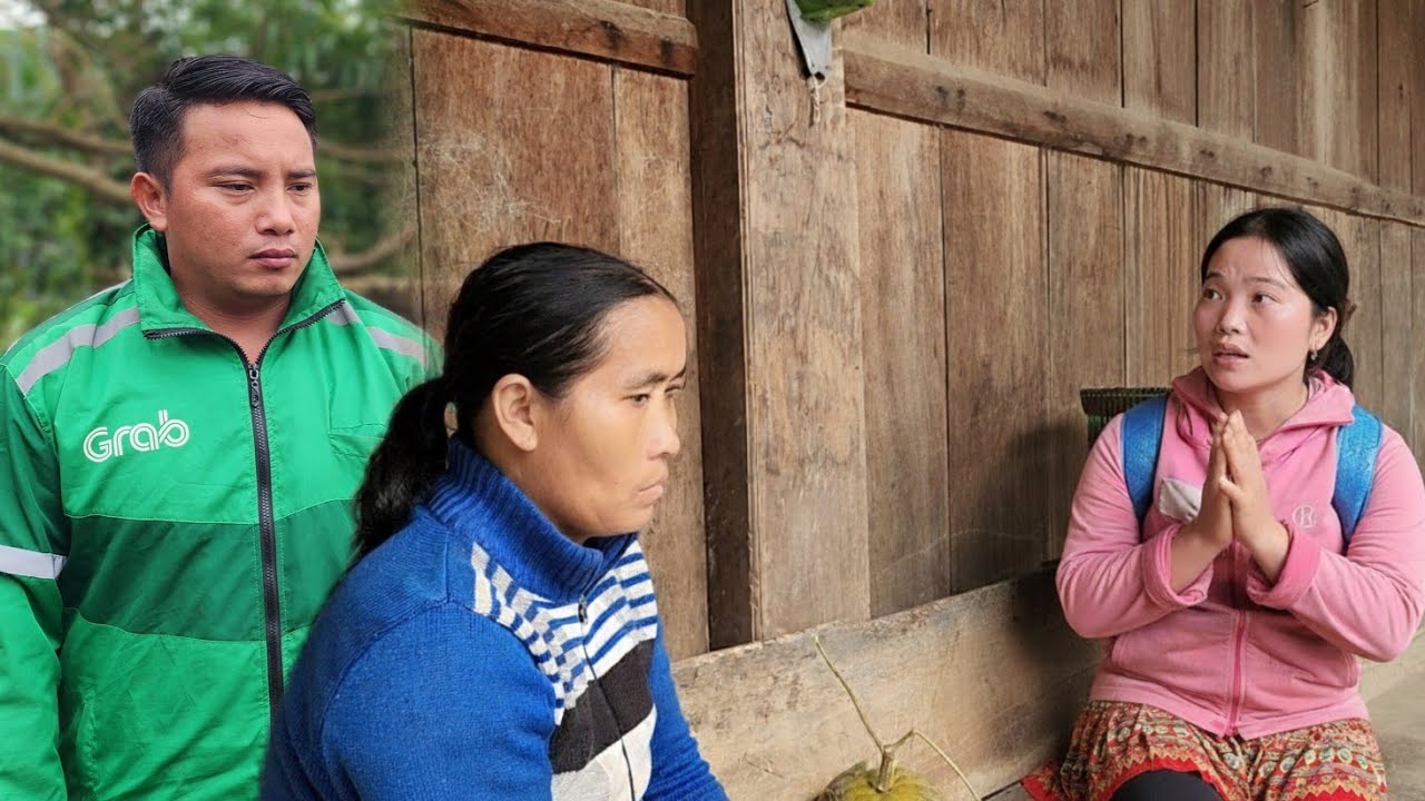 Mila goes to the  Grab Viet village to ask for rice in winter