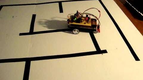 Maze Solving Robot with Reflectance Sensor