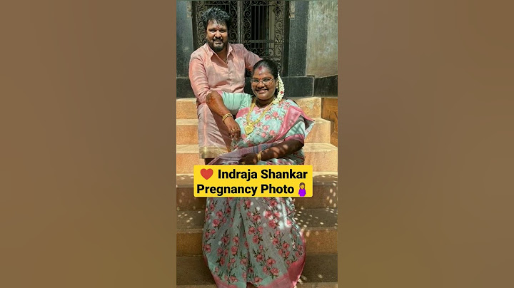 Robo Shankar Daughter Pregnant | Robo Shankar Daughter Indraja Pregnant Photos 🤰😍