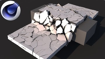 How to make Detailed Voronoi Fracture | Cinema 4D