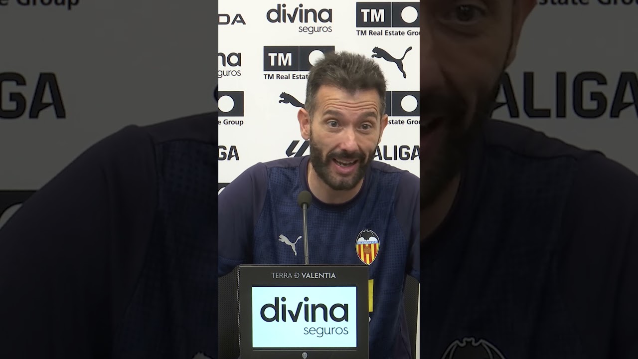 🗣️Corberán: “Mañana el equipo va a ir con todo a dar lo mejor que tenemos”| VALENCIA CF
