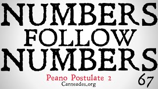 Numbers Follow Numbers (Peano Postulate 2)
