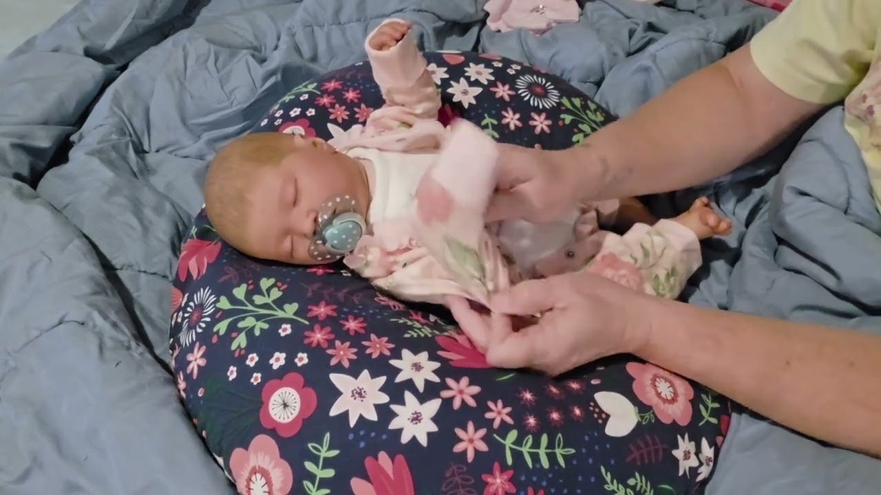 Changing Laila reborn doll - YouTube