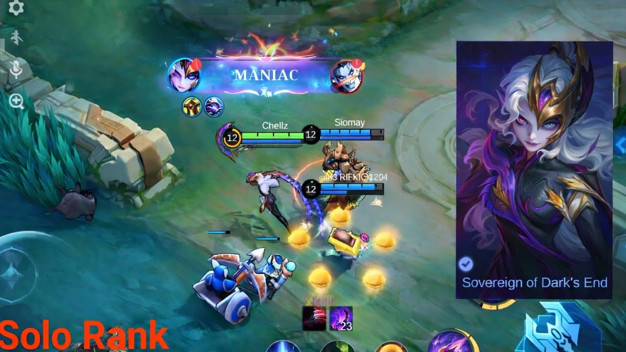 SOLO RANK LAWAN PUBLIK CUPU SAMPAI MANIAC