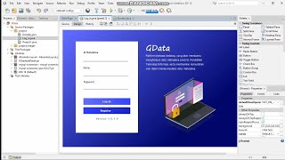 SIMULASI PROJECT JAVA NET BEANS_BUAT GUI APLIKASI DATA MAHASISWA (CRUD)