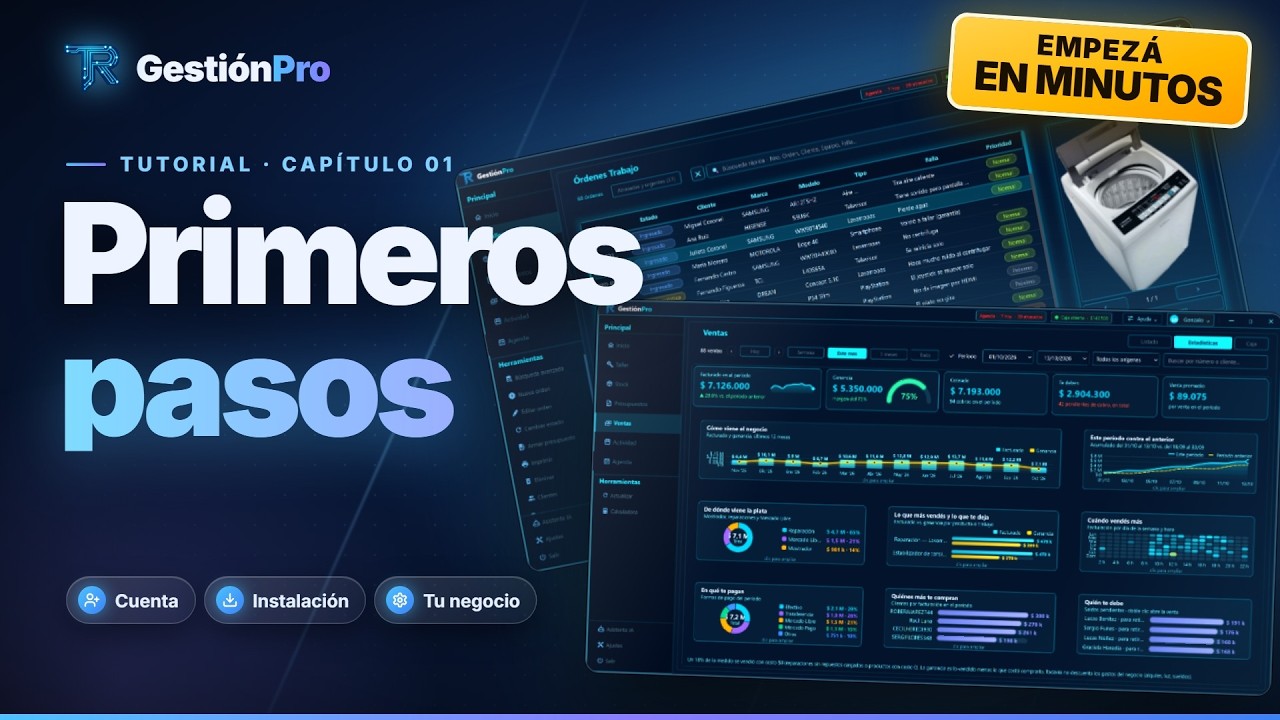 Tutorial: primeros pasos con GestiónPro