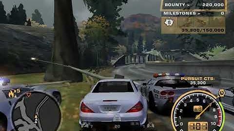 NFS Most Wanted cost to state 150.000 - Challenge Series #8