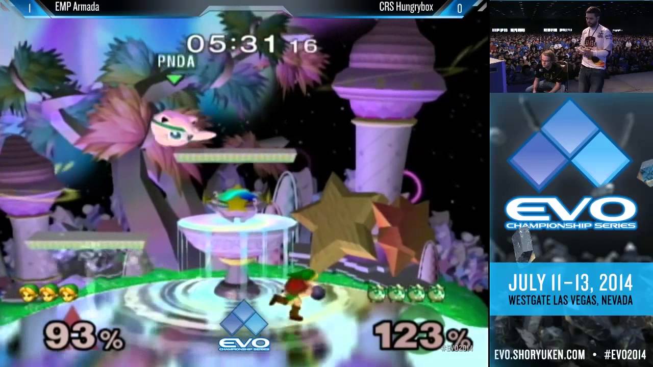 SSBM EVO 2014: Winners Top 8 - CRS Hungrybox vs. EMP Armada