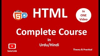 HTML Complete Course