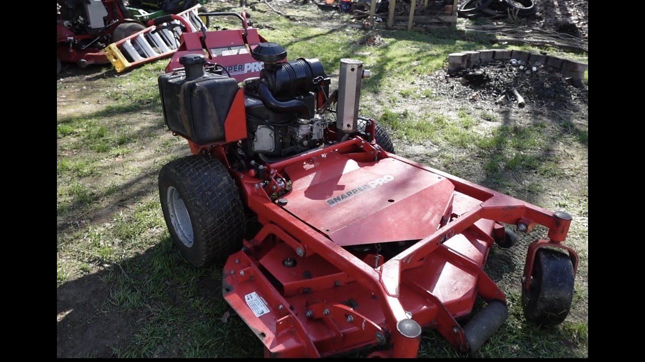 Snapper Pro SW30 52 inch With 651v Kawasaki - Full Tune Up Servicing