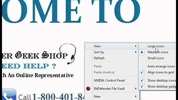 How to hide all Desktop Icons on Windows 7