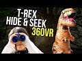 T-Rex plays Hide and Seek in 360VR