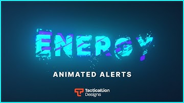 Energy Animated Alerts | Animated Twitch Overlays, Alerts.