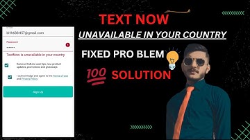 Textnow & 2ndline Is Unavailable In Your Country   2ndline Textnow Error Problem Solve in 2023