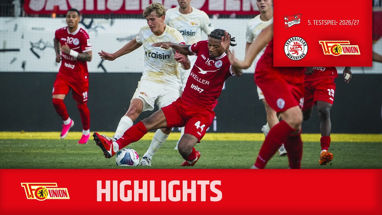 "Intensität war sehr hoch" | Highlights #FCWFCU | 1. FC Union Berlin