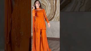 best 13 beautiful sharara design #trending dress design ideas# elegant fashion outfit collection#