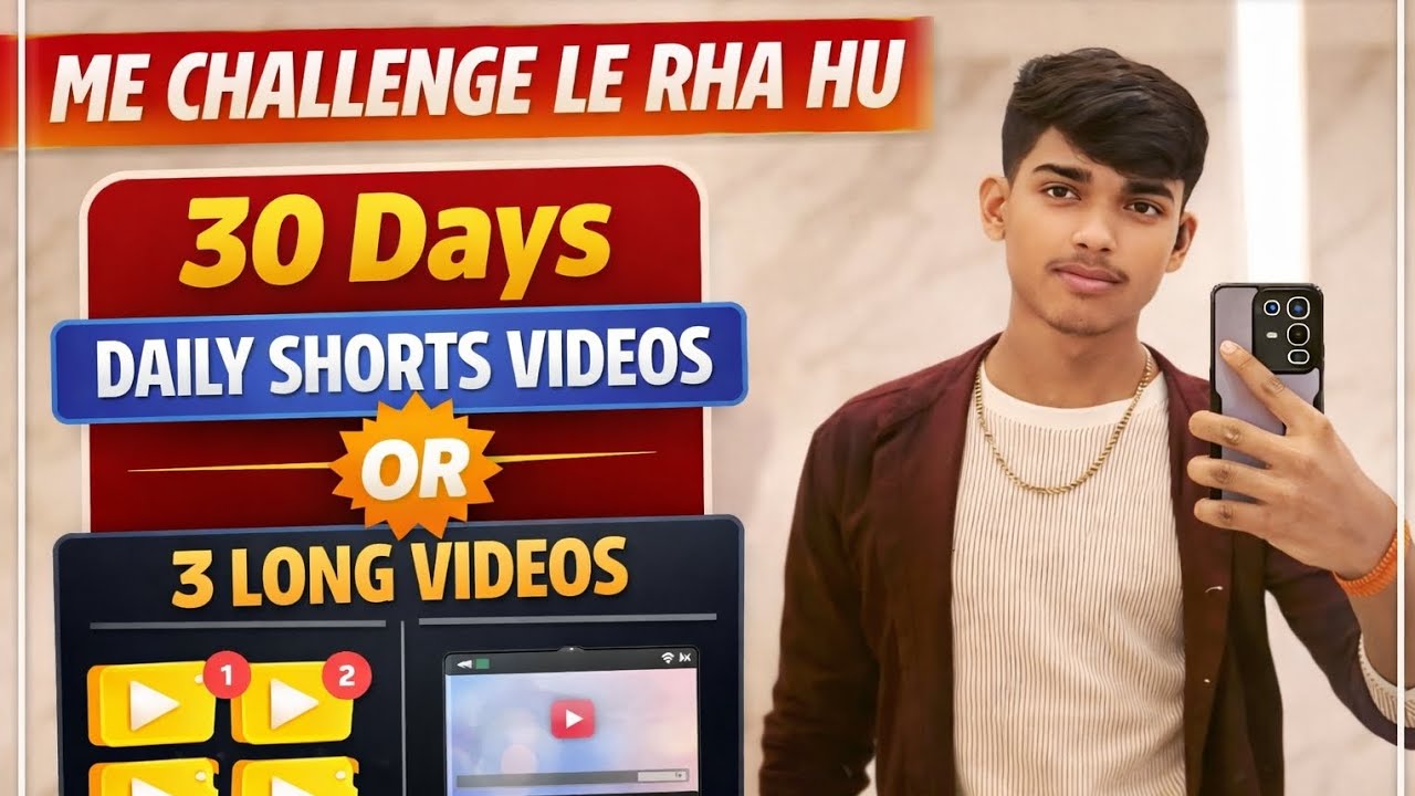 Maine Le Liya 30 Days Challenge 😱 | Shorts vs Long Video