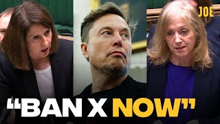 MPs demand crackdown on Elon Musk's X amid Grok AI image scandal